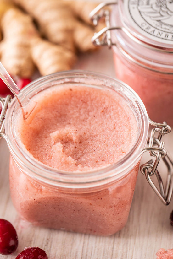 Cranberry Ginger Scrub