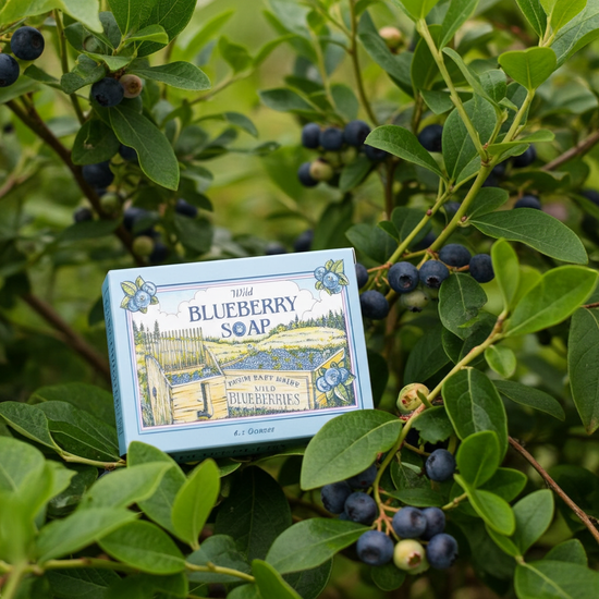 Wild Maine Blueberry Soap